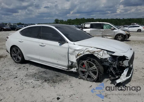 2025 Genesis G70 Sport Advanced из США, поврежденный, VIN KMTG54SE9SU151285